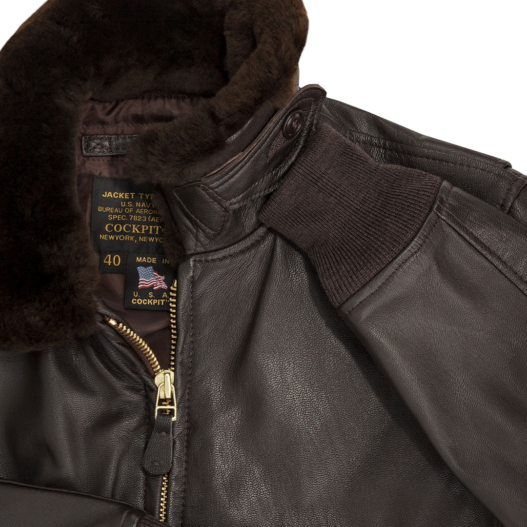 U.S. Navy Issue Mil Spec G-1 Jacket Z2108 - Image 5