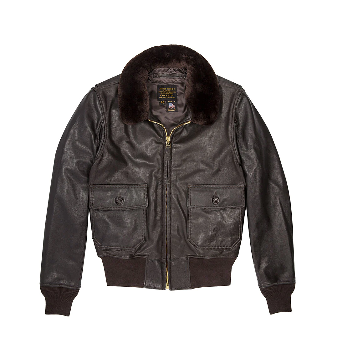 U.S. Navy Issue Mil Spec G-1 Jacket LONG/TALL Z2108L - Image 3