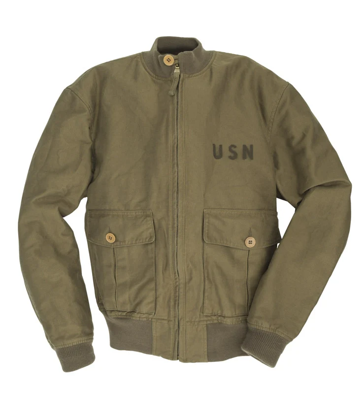 USN BEDFORD CORD 37J1 Jacket Z26X038 - Image 2