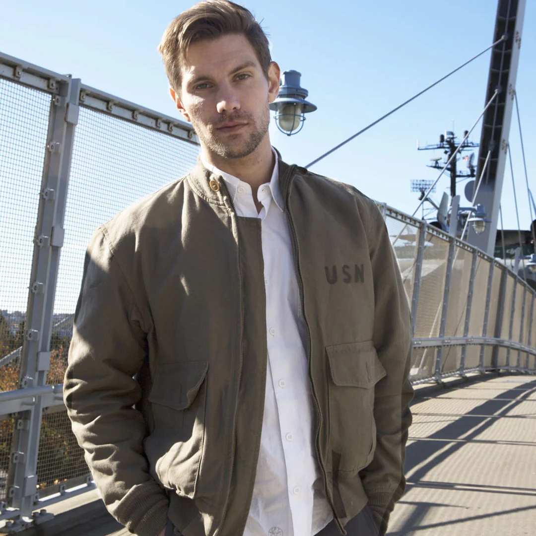 USN BEDFORD CORD 37J1 Jacket Z26X038 - Image 5