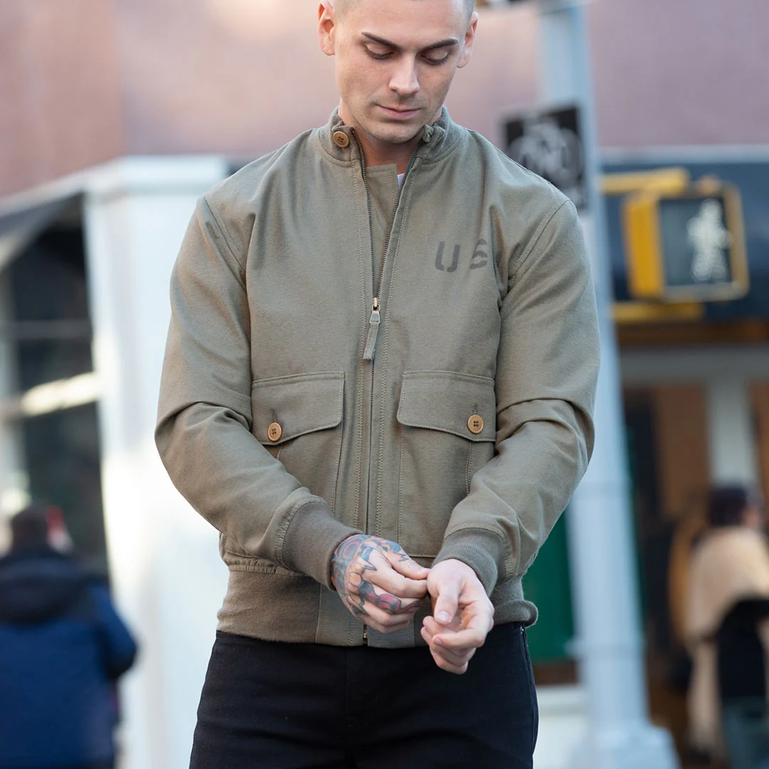 USN BEDFORD CORD 37J1 Jacket Z26X038 - Image 6