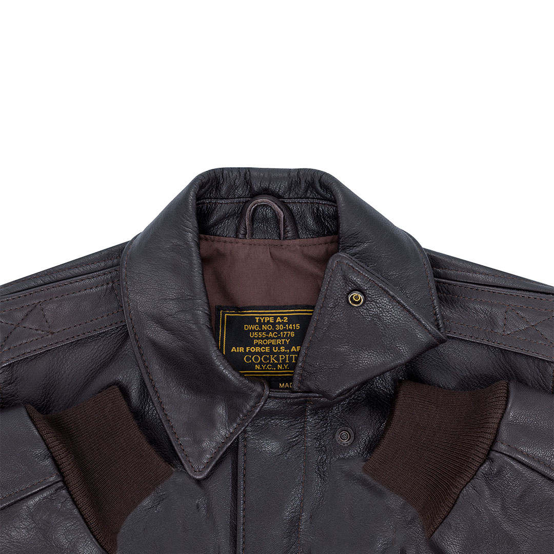 W21V43X - Women's U.S.A.F. 21st Century A-2 Jacket without Velcro patches - Image 6