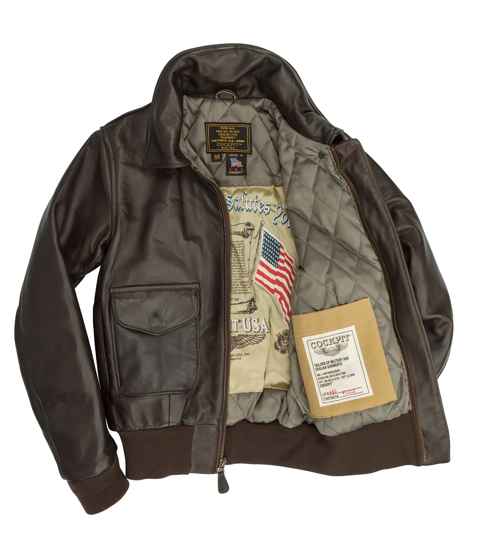 WASP A-2 Flight Jacket W2567 - Image 6