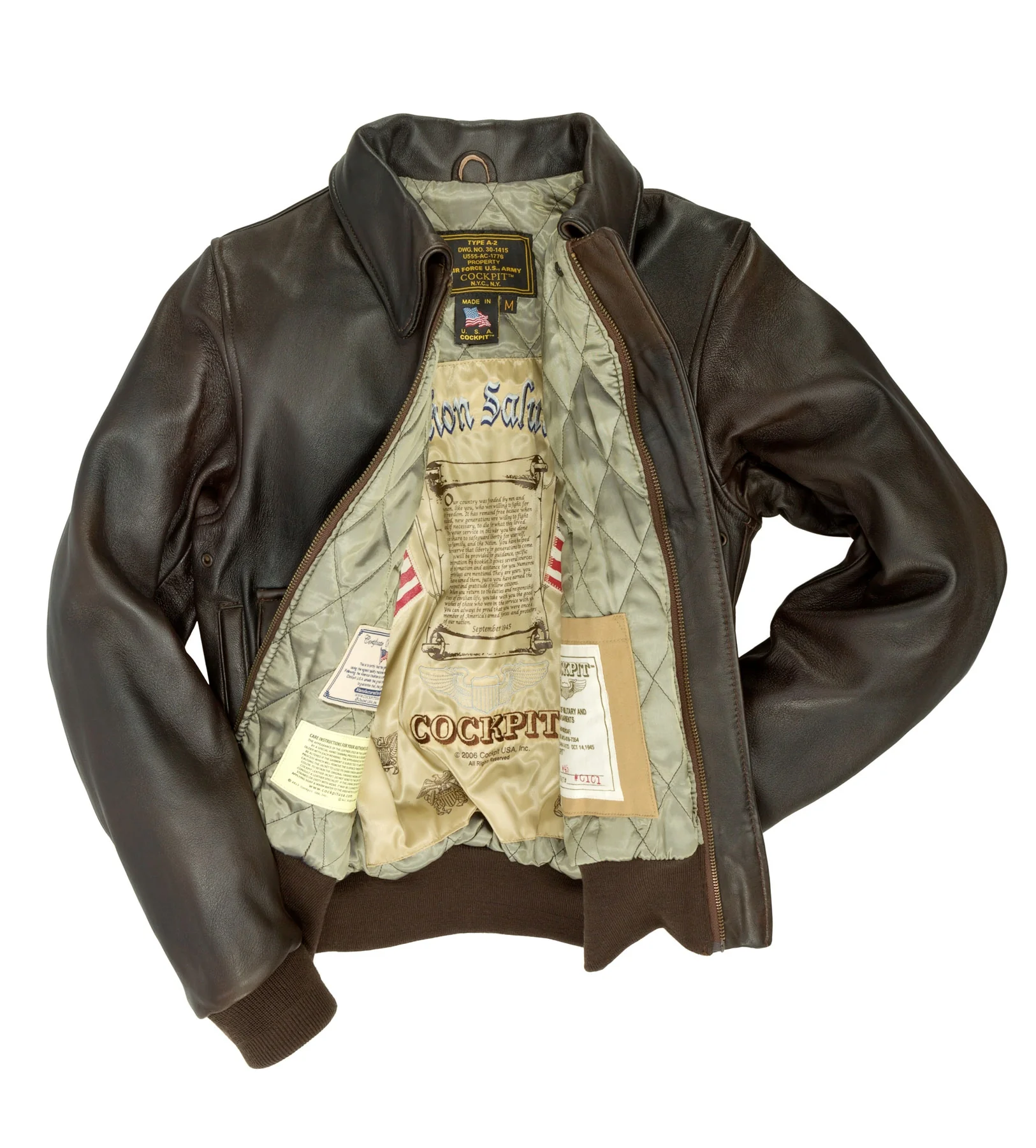 WASP A-2 Flight Jacket W2567 - Image 7