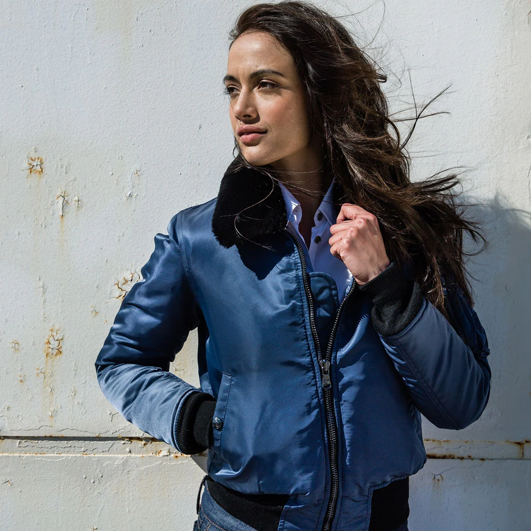 Women's B-15 Bomber Jacket W74U003 - Image 7