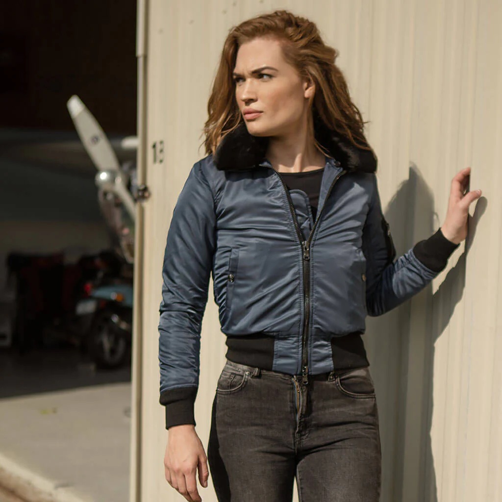 Women's B-15 Bomber Jacket W74U003 - Image 8