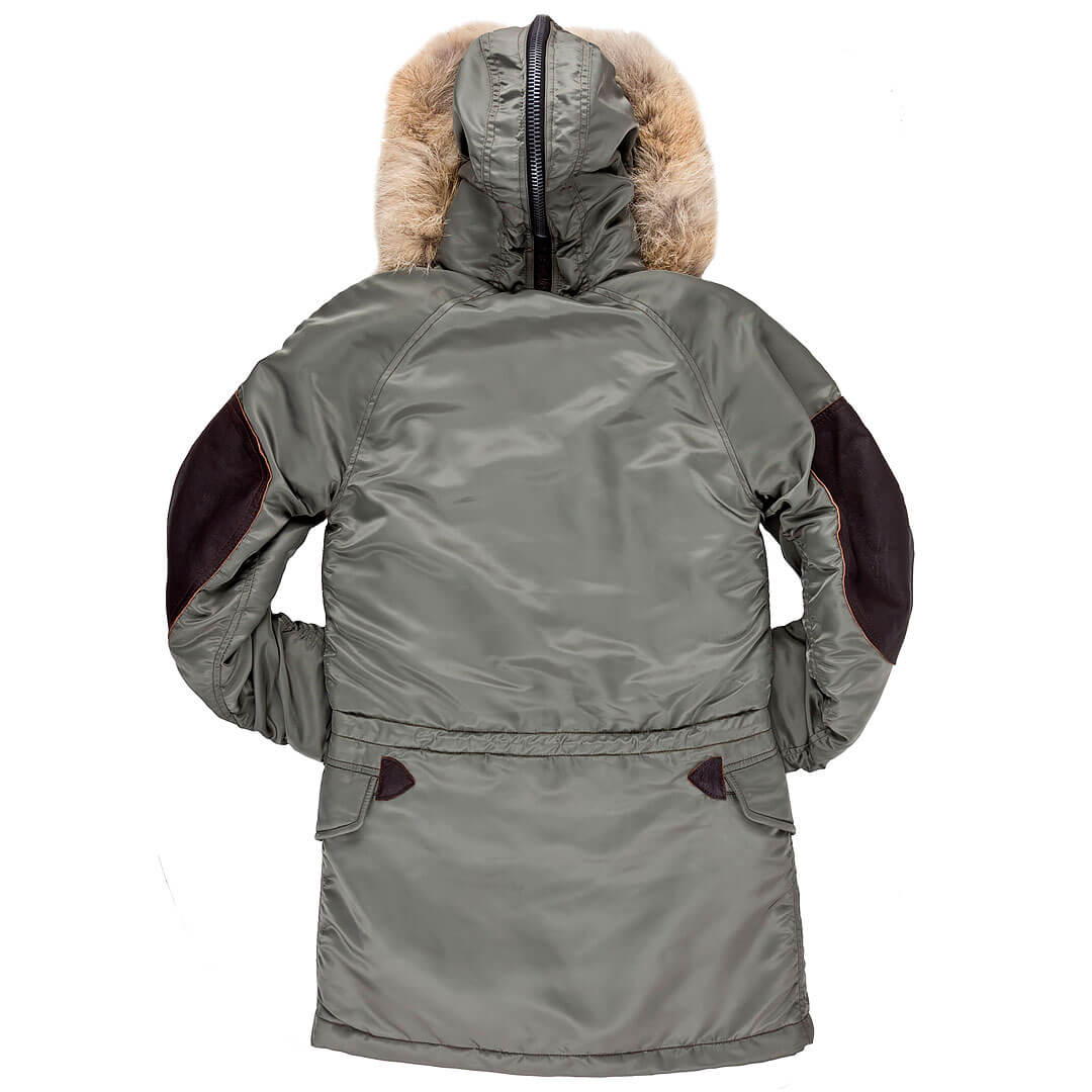 Women's N3B Long Parka W74W001 - Image 3