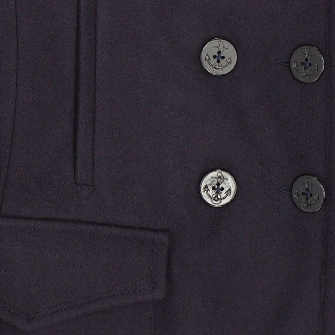Womens Navy Peacoat W78X002 - Image 4