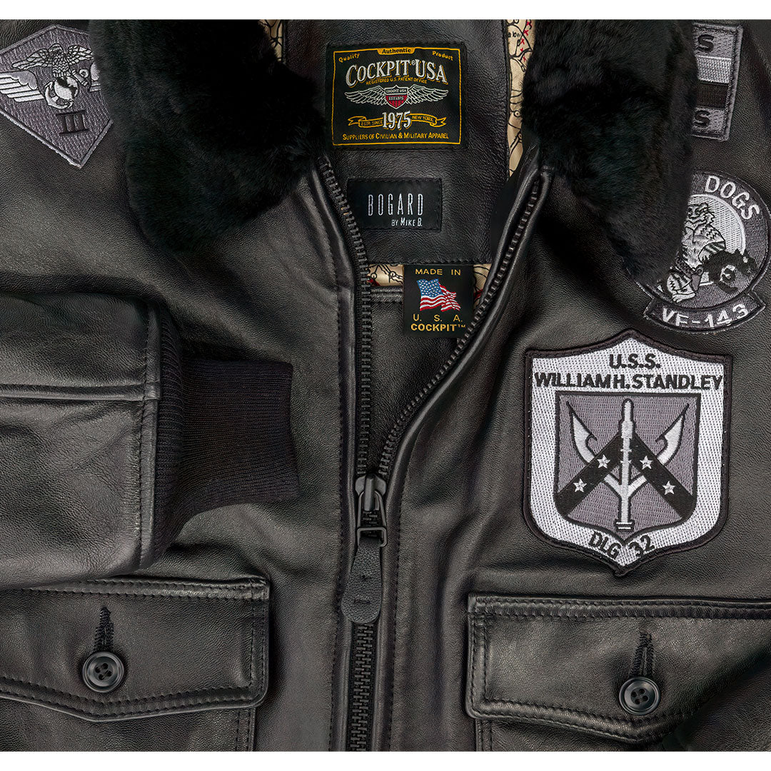 Women's Stealth Top Gun Jacket W71Z003 - All-Black - Image 5