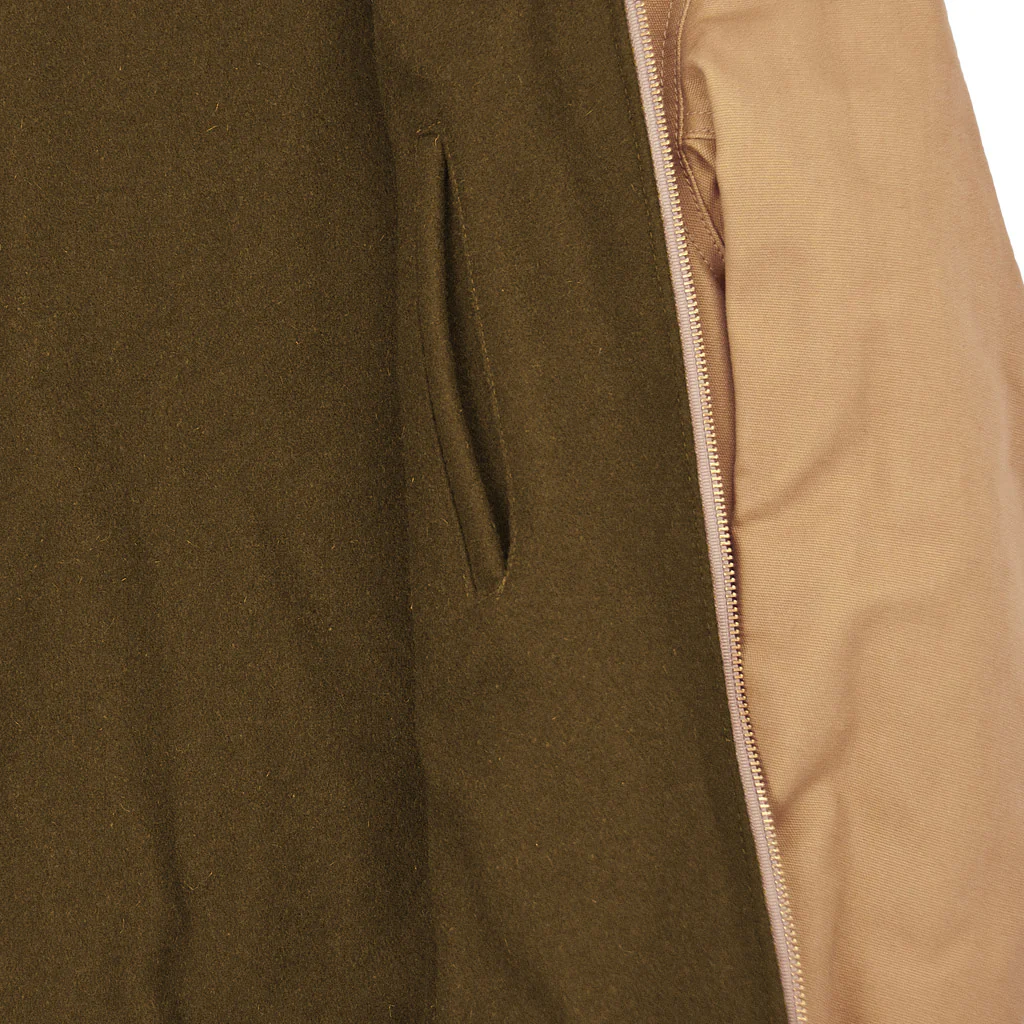 Wool Lined WWII American Tanker Jacket Z21821N - Image 5