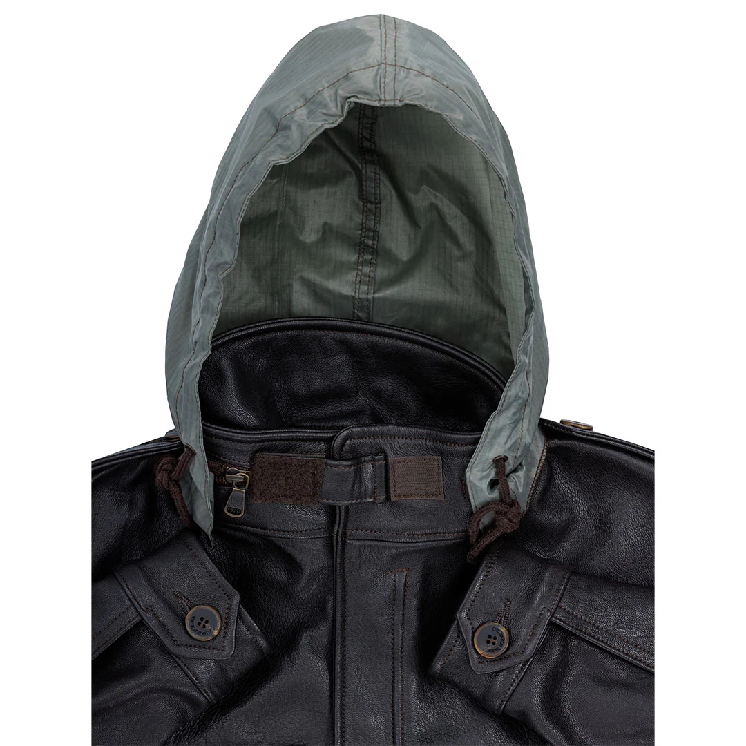 Leather M-65 Field Jacket Z21S024G - Image 6